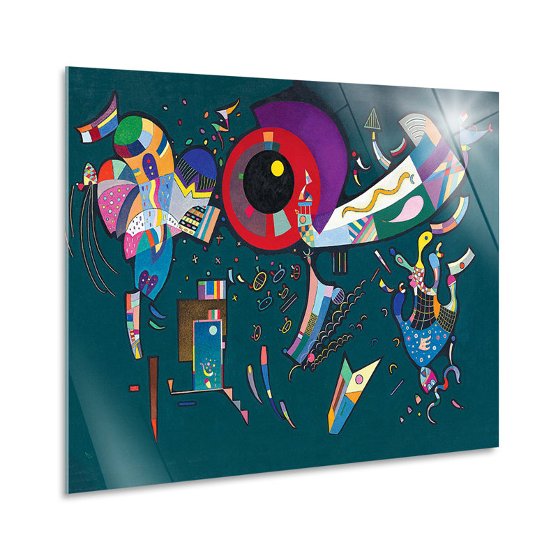 Around The Circle - No Frame Painting, Plastic/Acrylic, 70cm H x 100cm W