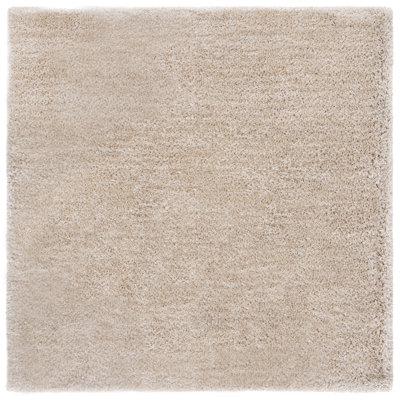 Delane Handmade Shag Champagne Area Rug