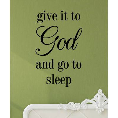 Text & Numbers Wall Decal