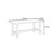 Elegant solid wood dining table-1046292249