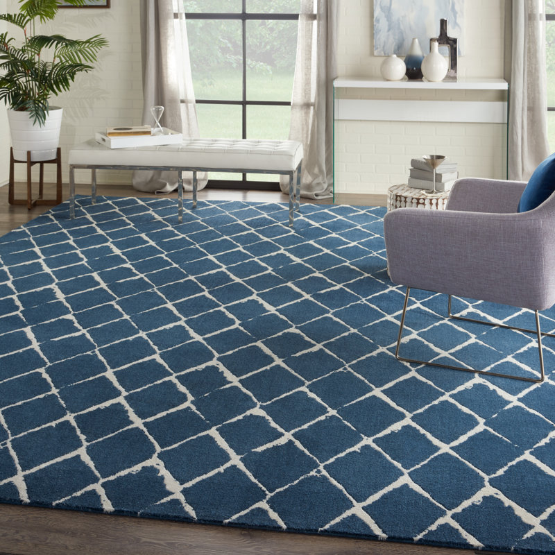 Auton Viscose Geometric Indoor Rug, Rectangle 12' x 15'