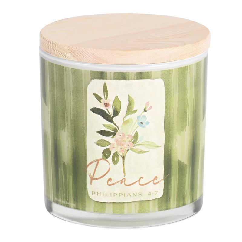Bougie de soja Peace Love Joy 13 oz