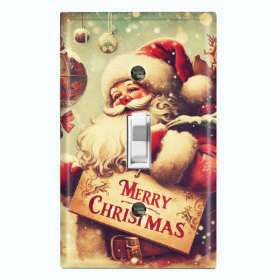 Merry Christmas Santa Claus Presents Nature