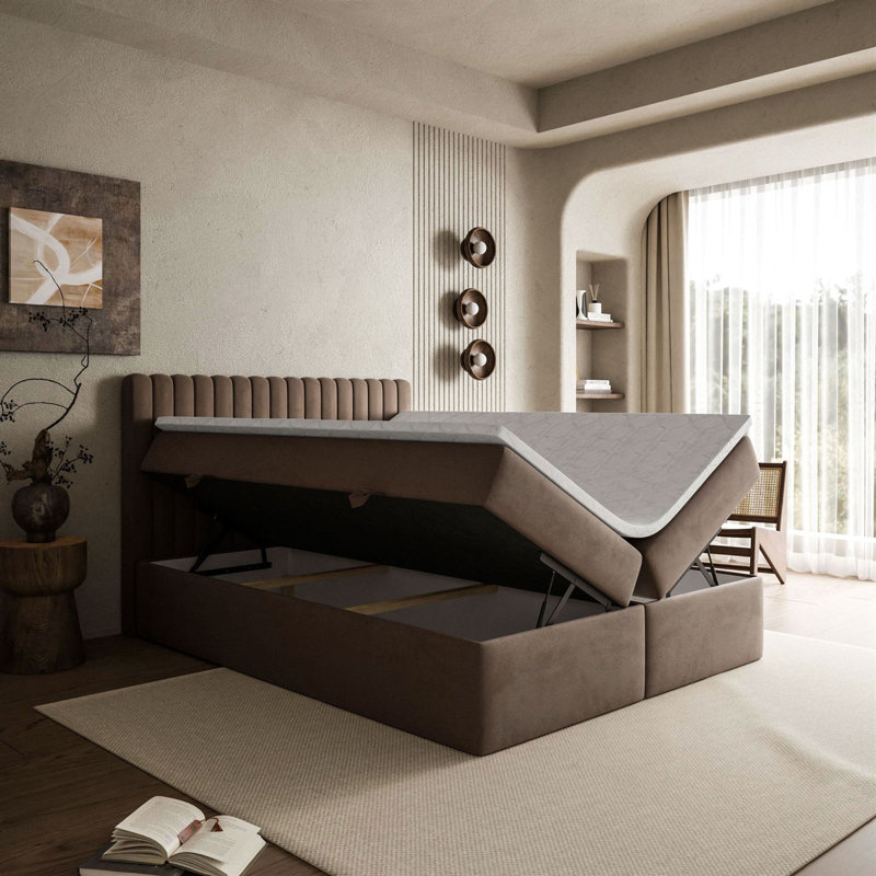 Bed Hendrick, 175 x 200cm, Jasmine 28