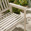 Solid Wood Outdoor Bench