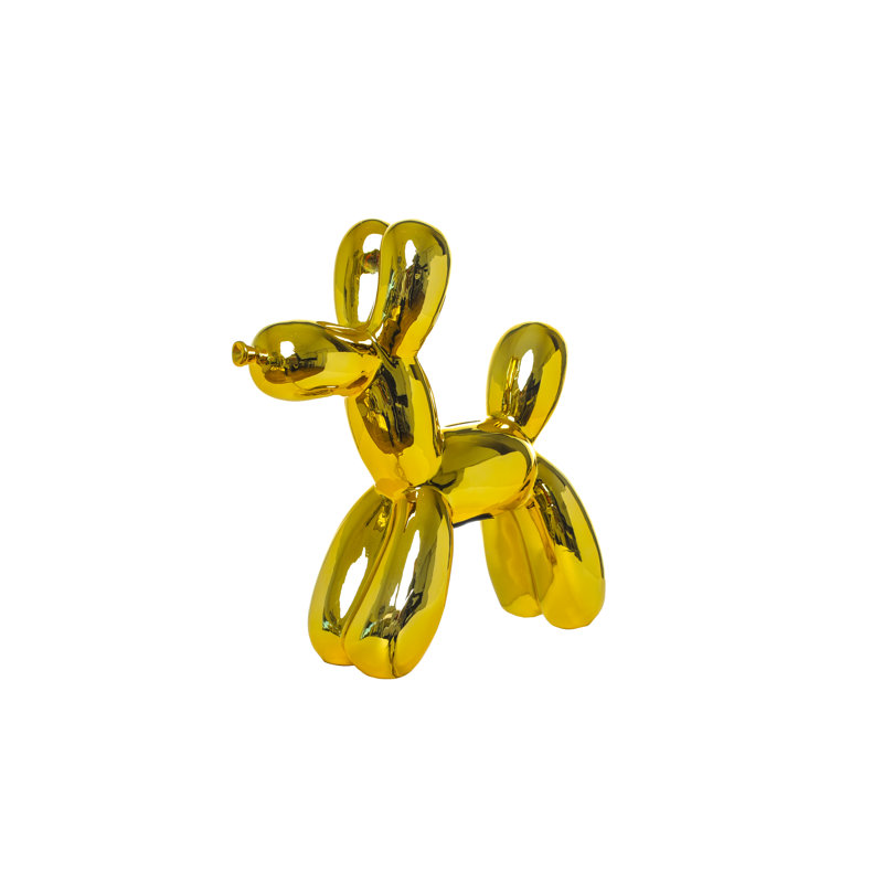 Tirelire Porum, H 12 po x l 4 po x P 12 po, Jaune