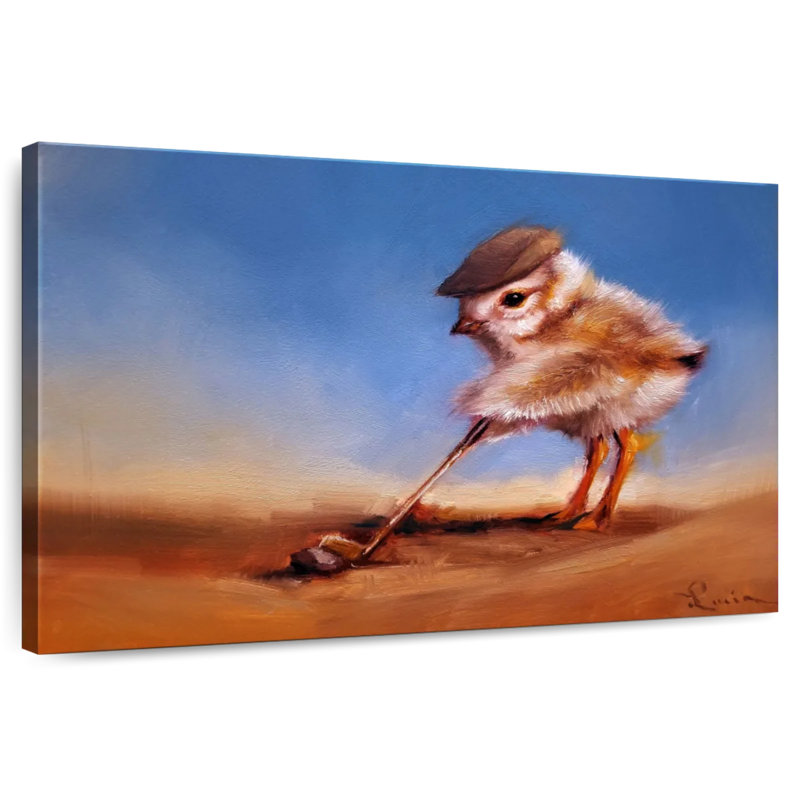 Birdie Shot, 30" H x 45" W
