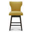 Tabouret de comptoir pivotant 26 po Alvino-2073509679