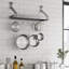 Gourmet Handcrafted Bookshelf Wall Mounted Pot Rack-722633908