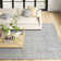 Britley Handmade Tufted Wool Gray/White Area Rug