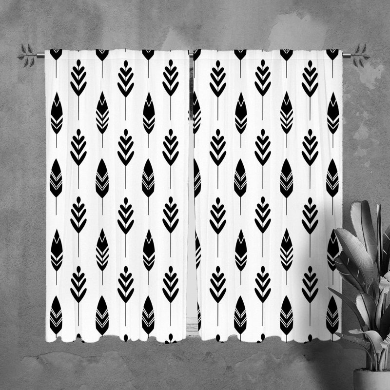 Krisa Room Darkening Curtain Pair, 40" W x 82" L