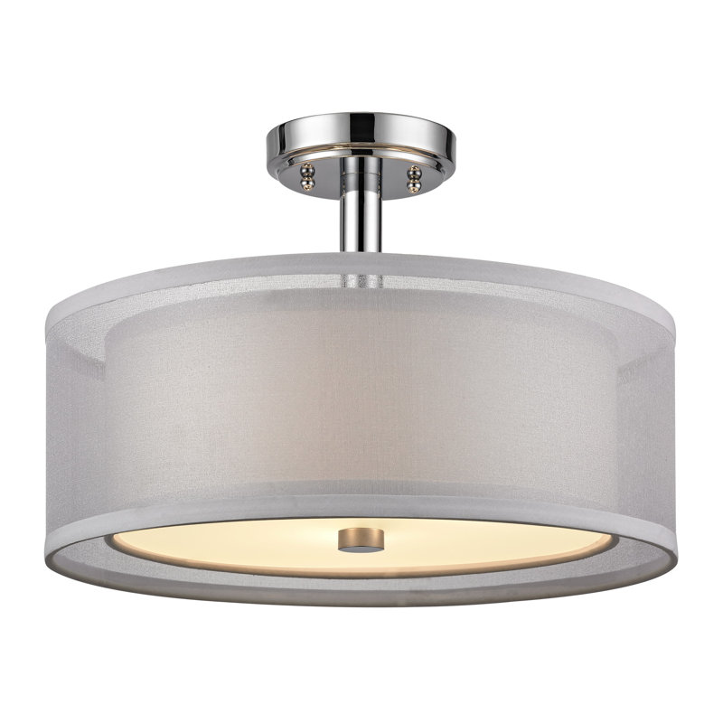 Pyle Acrylic Semi Flush Mount