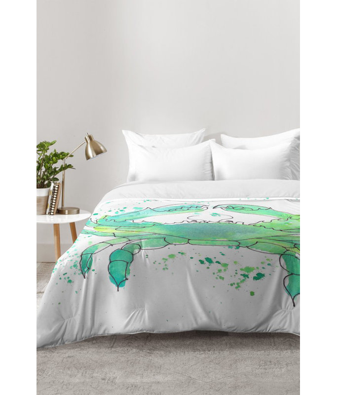 Laura Trevey Coastal Polyester Comforter, King Comforter + 2 King Shams