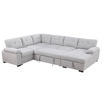 Kyeshia Upholstered U-Shaped Sectional