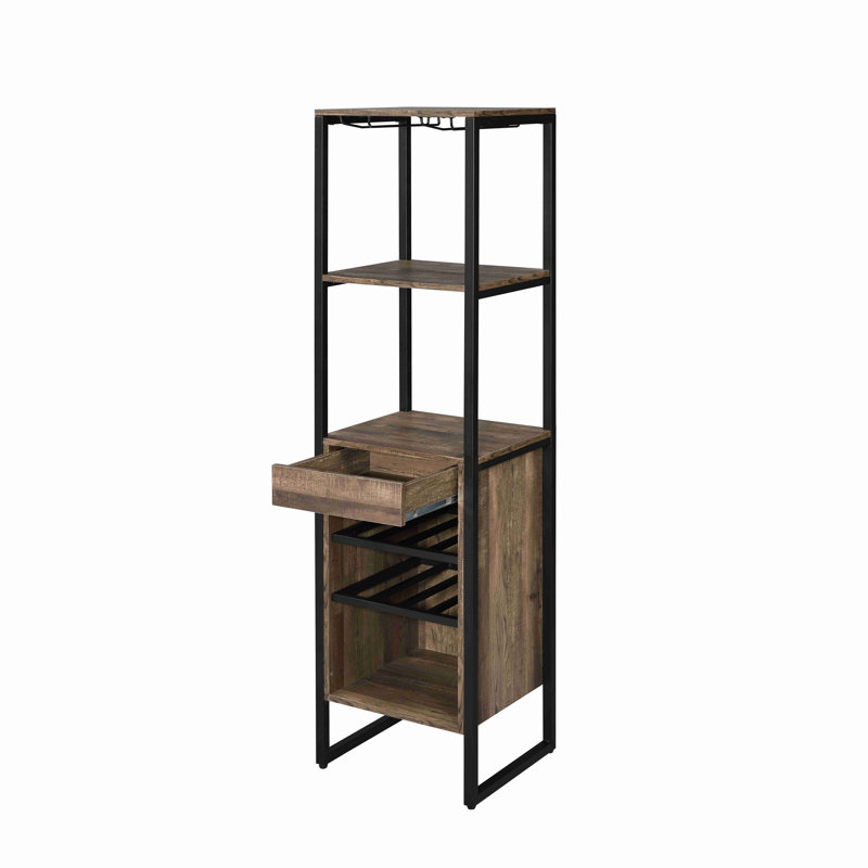 Wine Rack With 1 Drawer