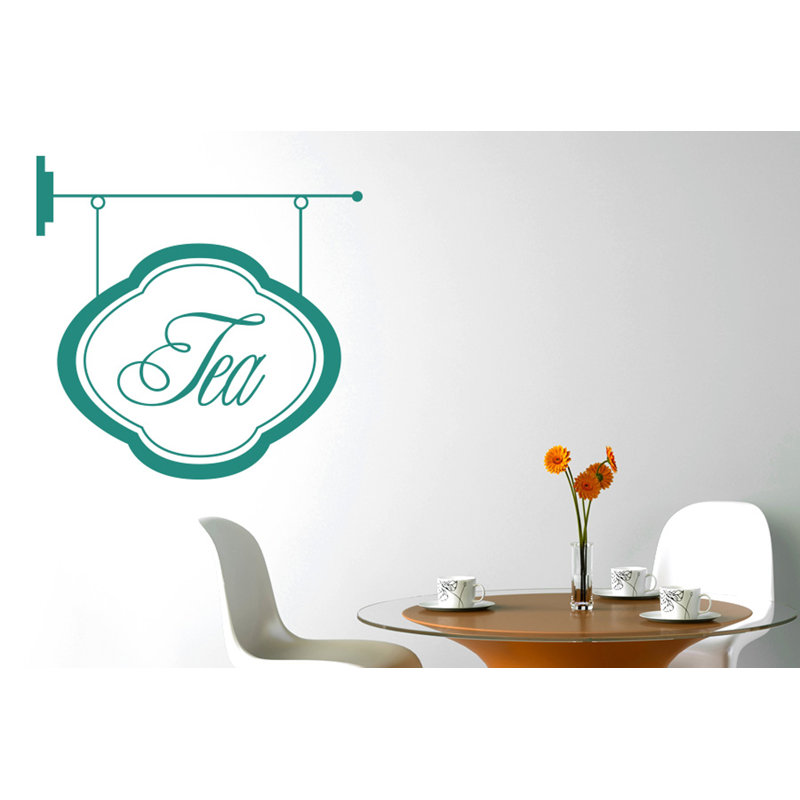 Wall Decal, Aqua Green