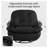 Betzabe Oversize 44.8" W Faux Leather Power Recliner, Voice Control, USB, Bluetooth, 270° Swivel-91822072