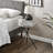 Franda Gray Faux Concrete End Table