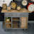 Zepeda Solid Wood Top Kitchen Island