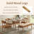 5-Piece Upholstered Side Dining Chair & Bench-1017207531