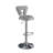Uriana Swivel Upholstered Adjustable Height Counter Stool with Metal Frame-771089116