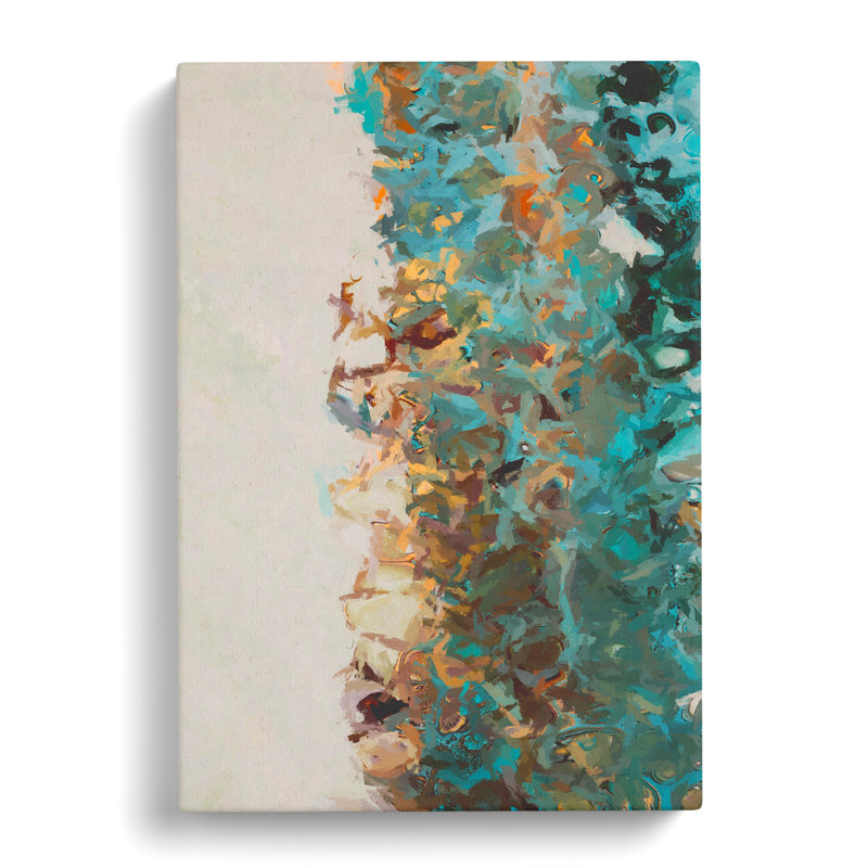 Una Abstract - Wrapped Canvas Print, 60cm H x 40cm W x 3cm D