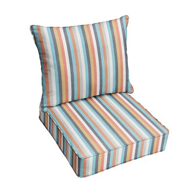 Outdoor Sunbrella Seat/Back Cushion -  Lark Manor™, E25E2A5AEAD24EDEB64DAE5EDF80C609