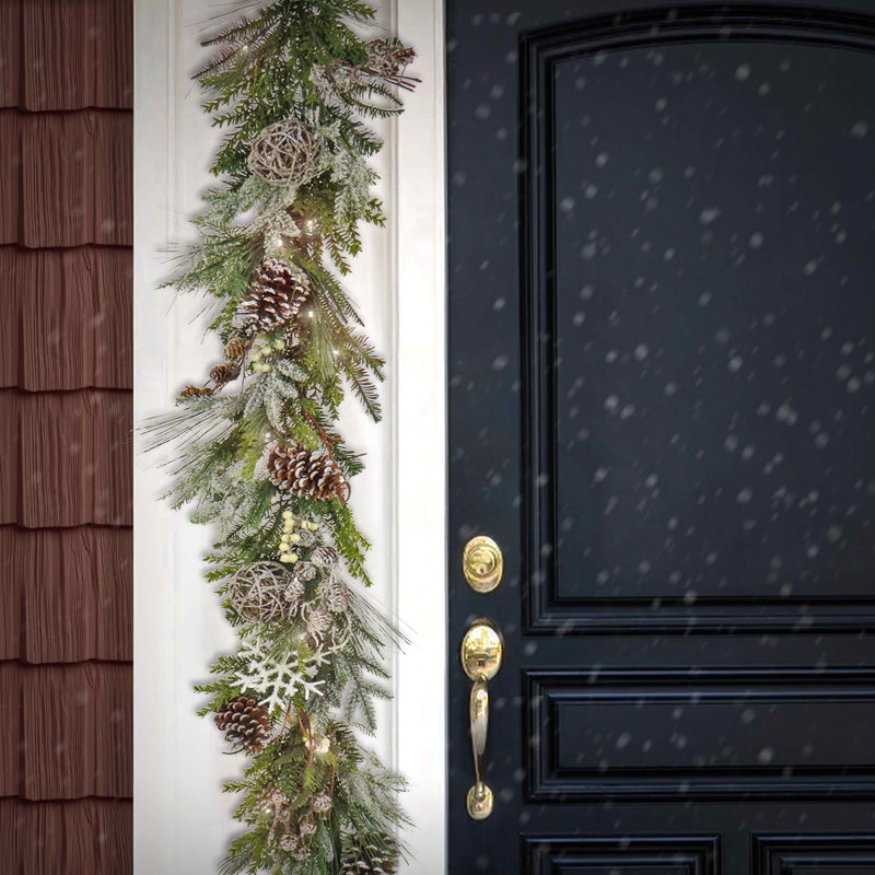 Guirlande HGTV Cozy Winter, 6'
