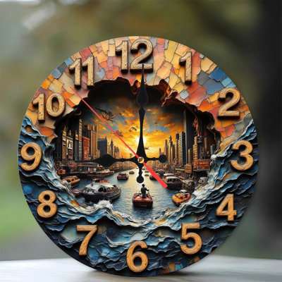 Horloge murale unique