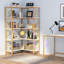 167cm H x 80cm W Metal Corner Bookcase-686665998-686665987
