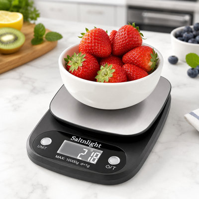 Balance de cuisine numérique pour aliments, balance de poids multifonctionnelle 22 lb / 1G (0,04 oz)