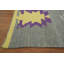 Tapis géométrique à motif géométrique kilim 8x8