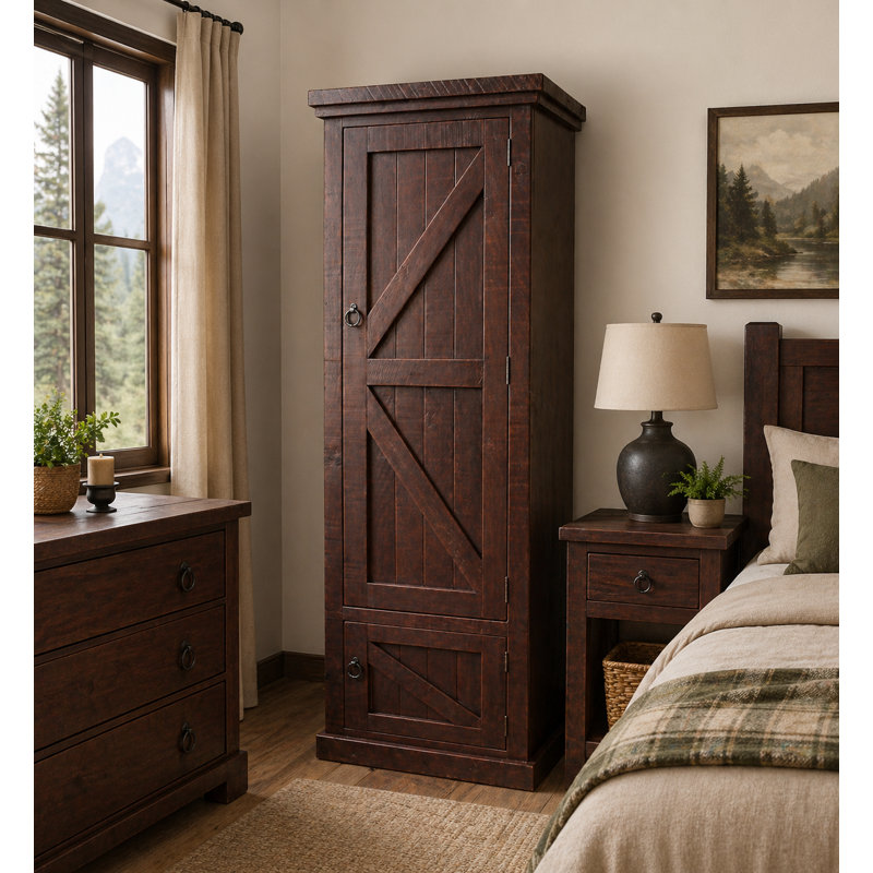Armoire Kelley, Rouge sang de bœuf