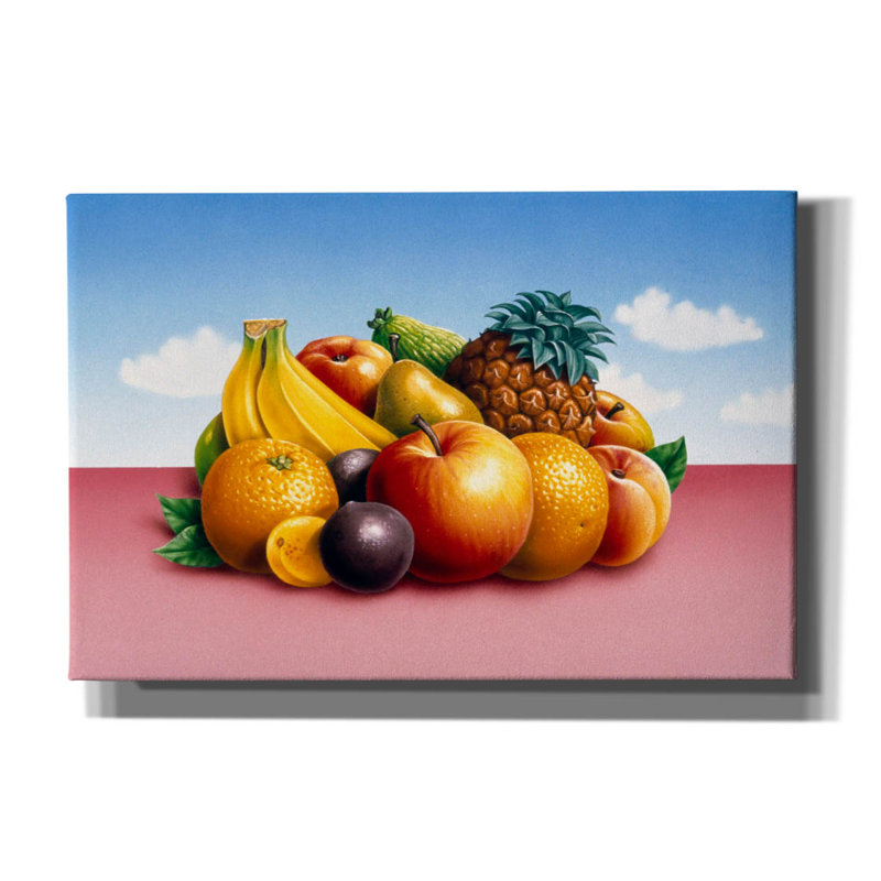 Art épique «Fruit 2» par Harro Maass, L 18 po x H 12 po x P 0,75 po