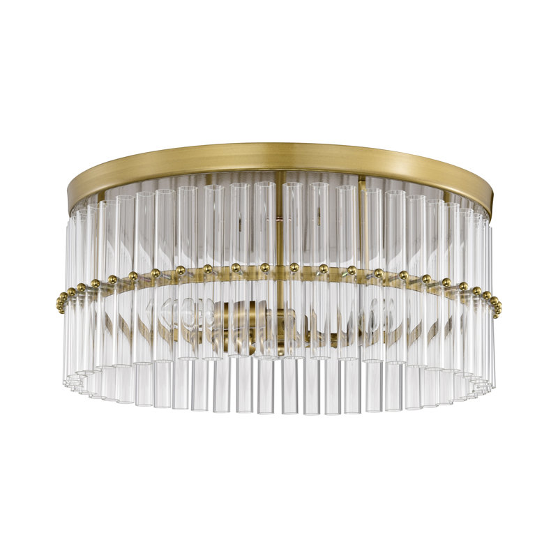 Plafonnier encastré rond 3 lumières Onstott