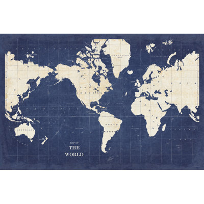 Plan du monde - sans bordure