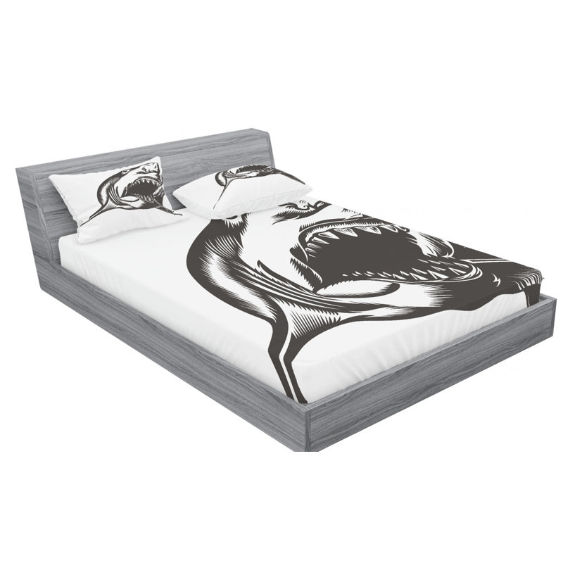 Microfiber Sheet Set, Full Sheet Set with Fitted Sheet
