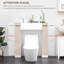 Freestanding Over The Toilet Storage