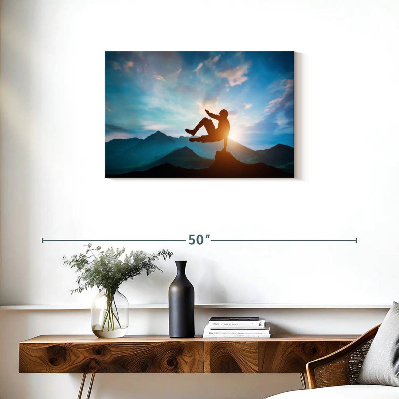 Sireci Rock Leap, 20" H x 30" W