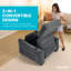 Canapé-lit gonflable avec lit pneumatique simple Intex, 88 po x 46 po x 26 po