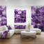 Abstrait, améthyste mauve, impression sur toile - améthyste mauve-29491703