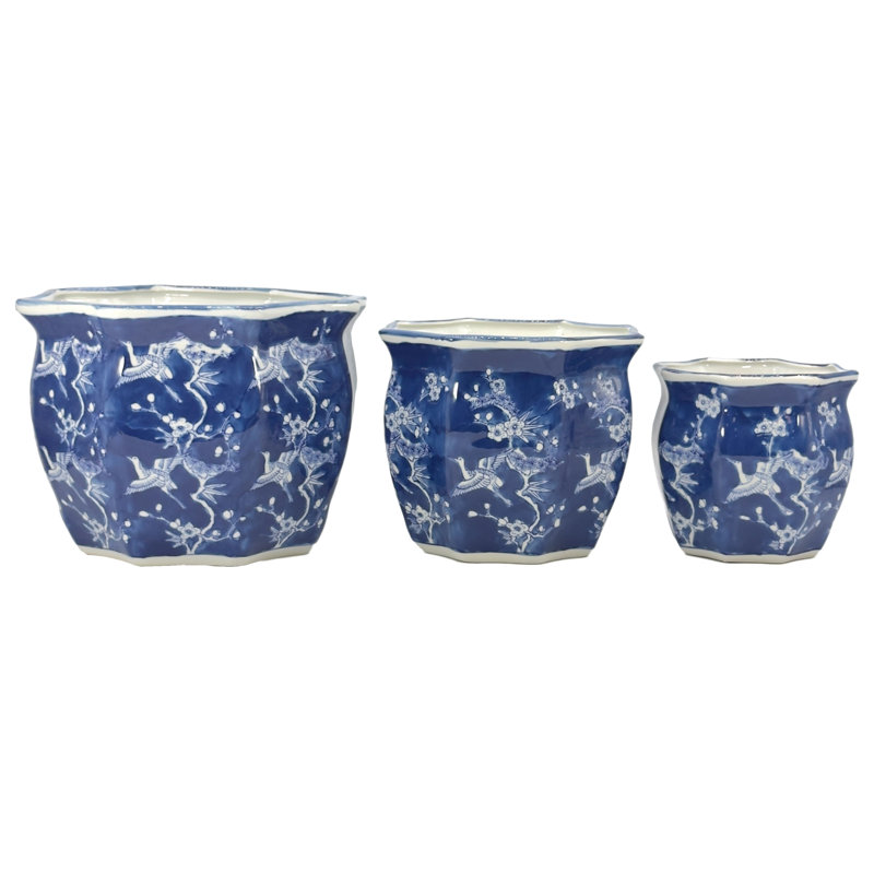 Pot à fleurs en céramique fabriqué à la main Daxxton