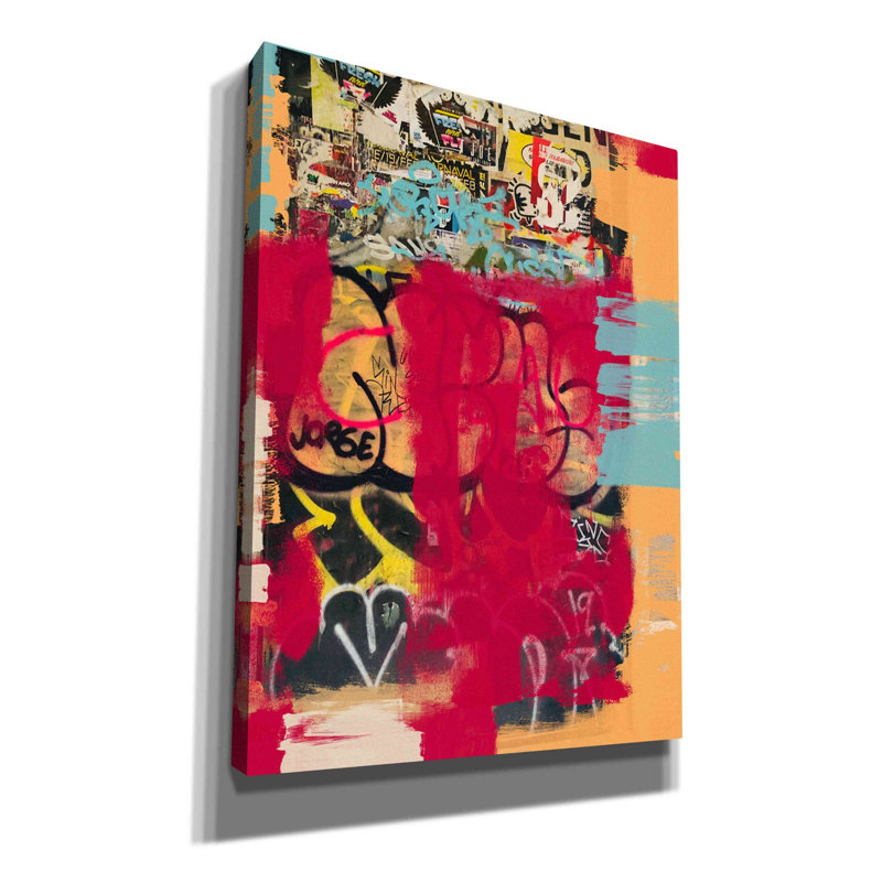 «A New Direction» par Irena Orlov, art mural sur toile, H 54 po x l 40 po x P 1,5 po