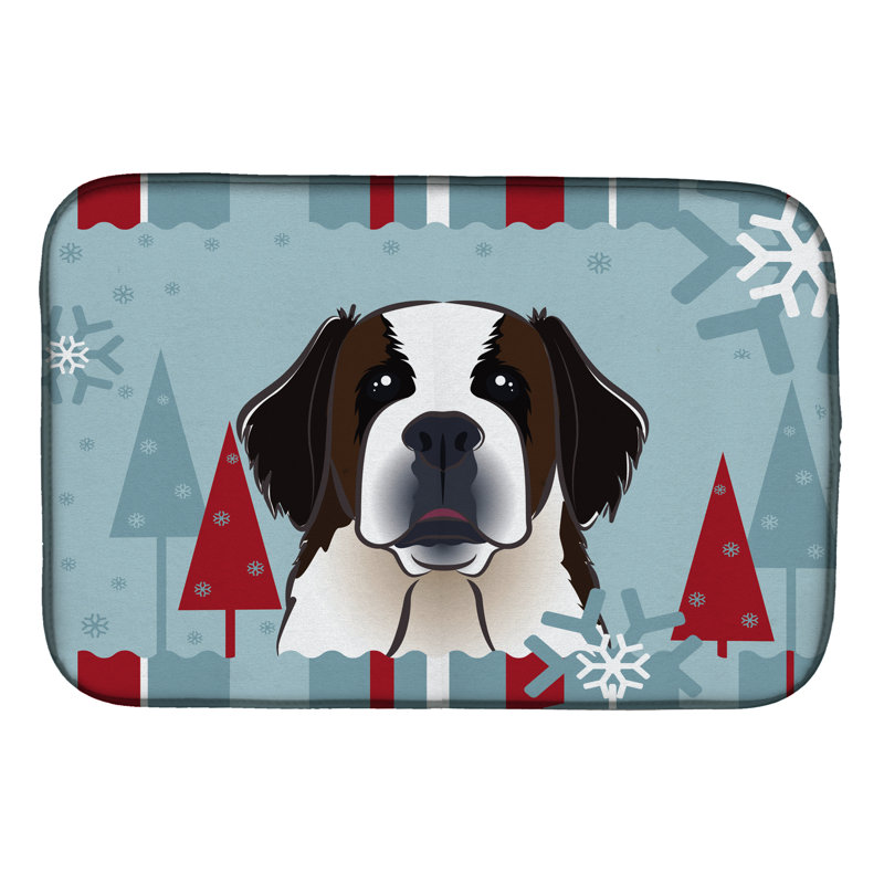 Tapis de séchage saint-bernard winter