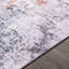 Tapis bleu pâle / rouille Power Loom-455360565