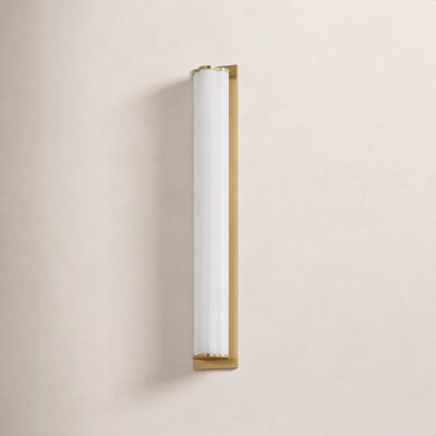 Freya Single Frosted Dimmable LED Vanity Light