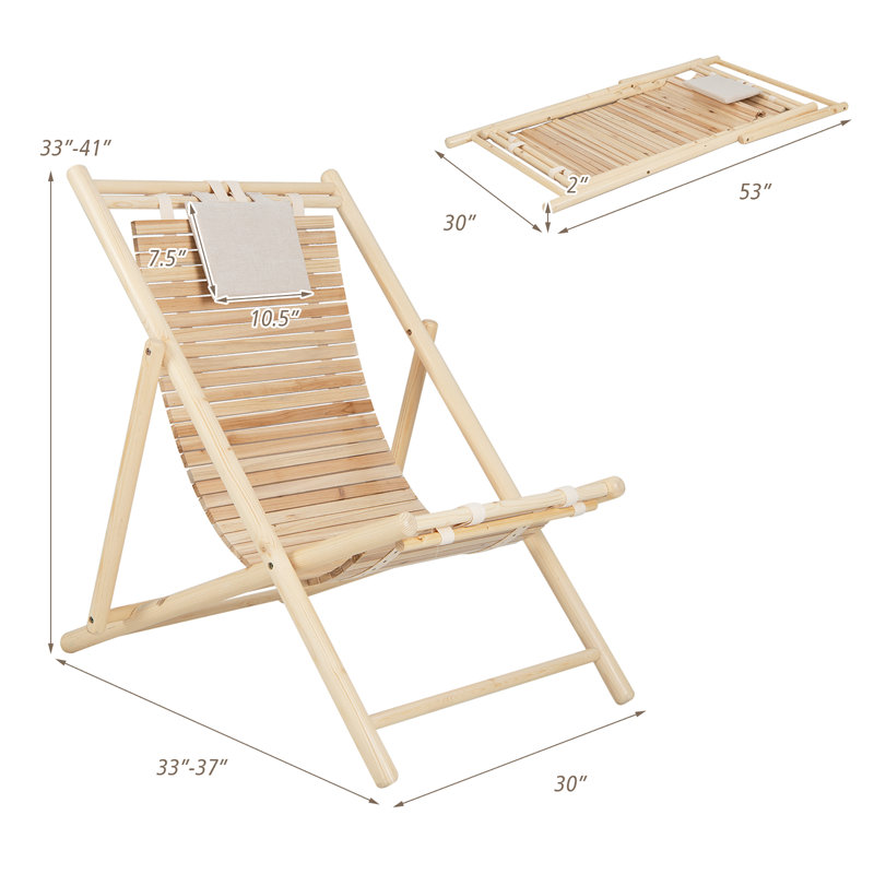 Chaise de patio Millersville