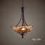 Luminaire suspendu bol simple 3 lumières Soukaina