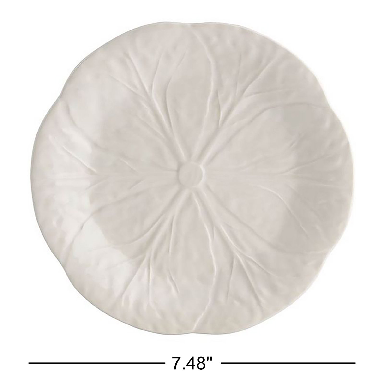 Bordallo Pinheiro Cabbage 7" Appetizer Plate