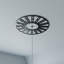 34 po x H 12 po x P 3/8 po x P 1 po médaillon de plafond architectural en PVC de qualité architecturale, étain antique-40715028-40714091